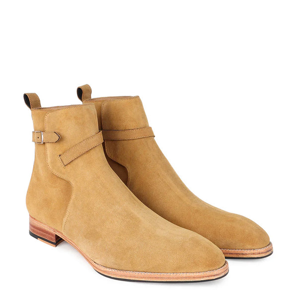Cosmic Corridor Jodhpur Ankle Boots - Tan