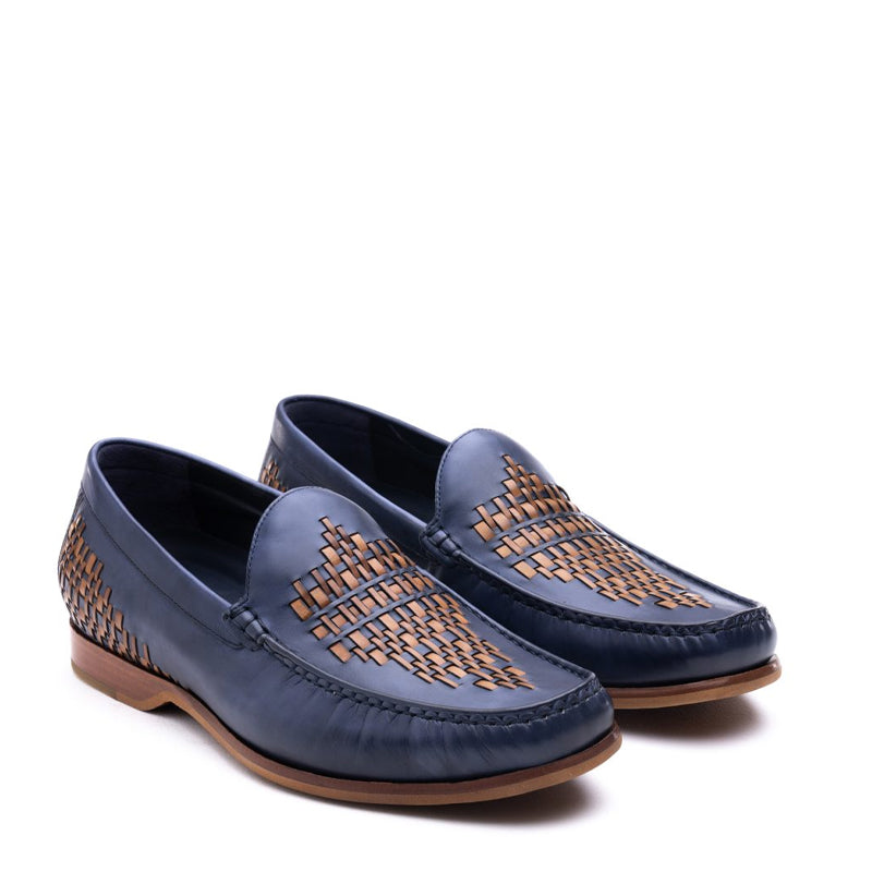 Men Slip On Leather Tassel Loafer