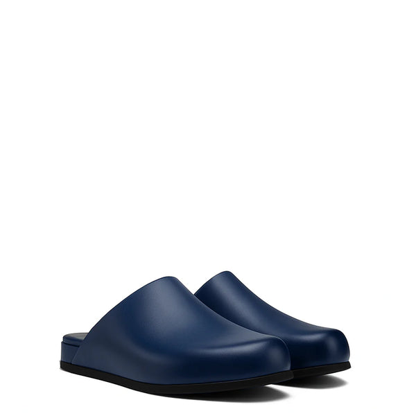 Luxe Leather Men Italian Mule