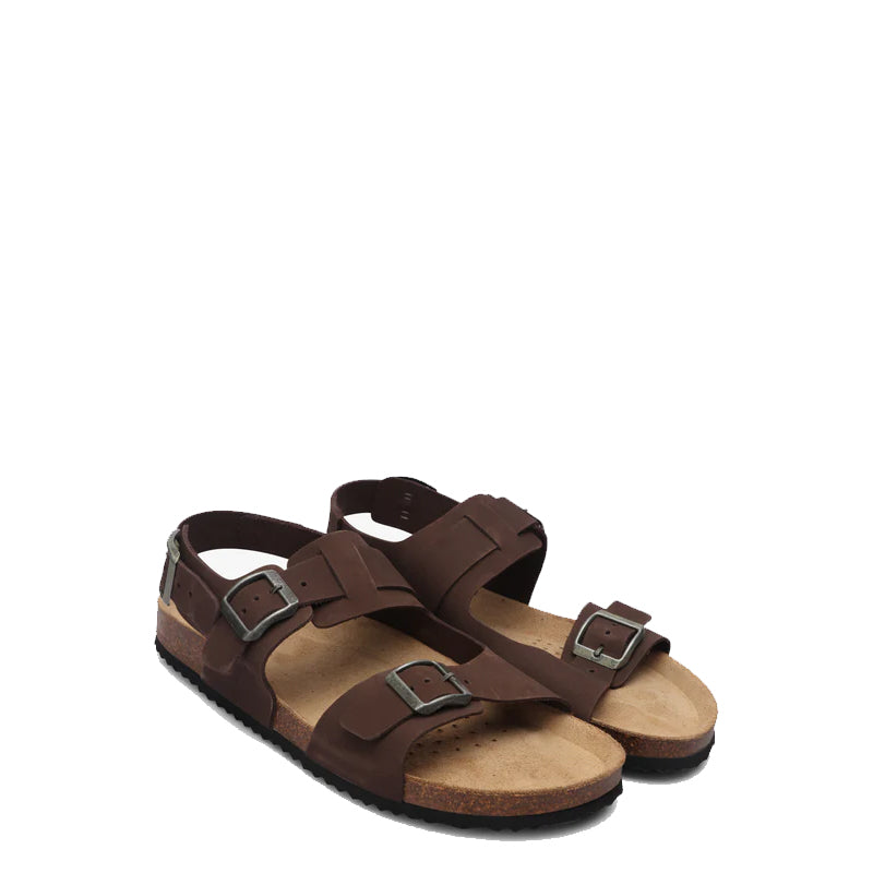 Back Strap Leather Comfort Sandal