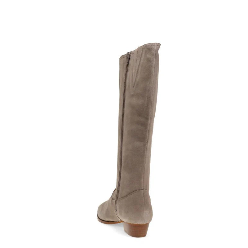 Leather Knee High Boots For Women