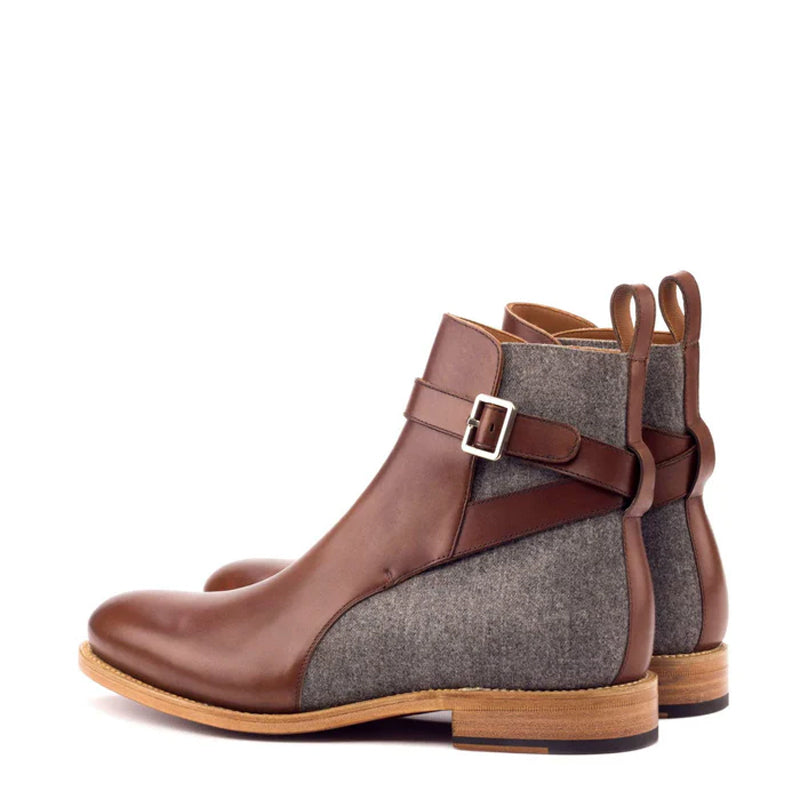 Men Handmade Custom Leather Jodhpur Boot