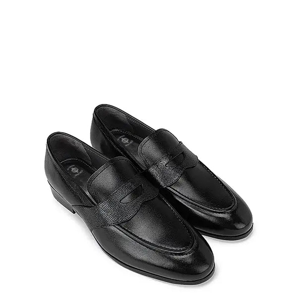 Men Classic Polished Leather Penny Loafer