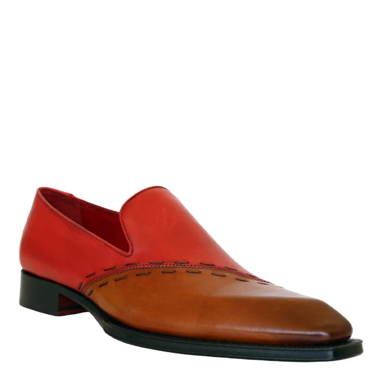 Calf-Skin Leather Loafers