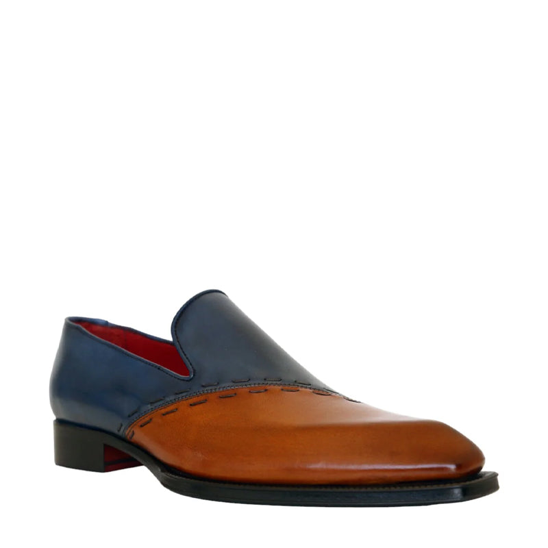 Calf-Skin Leather Loafers