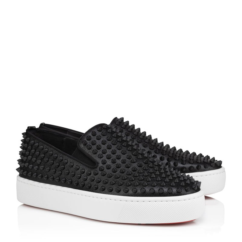 Leather Slip-on Sneakers For Men