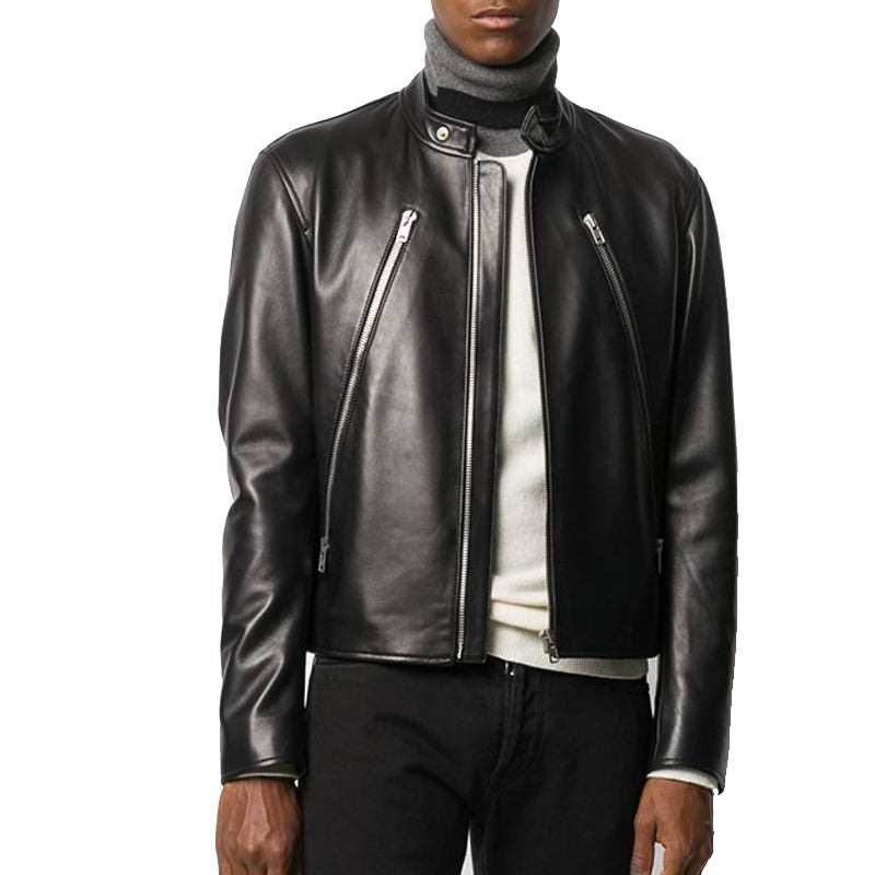 Kavros Leather Men Jacket