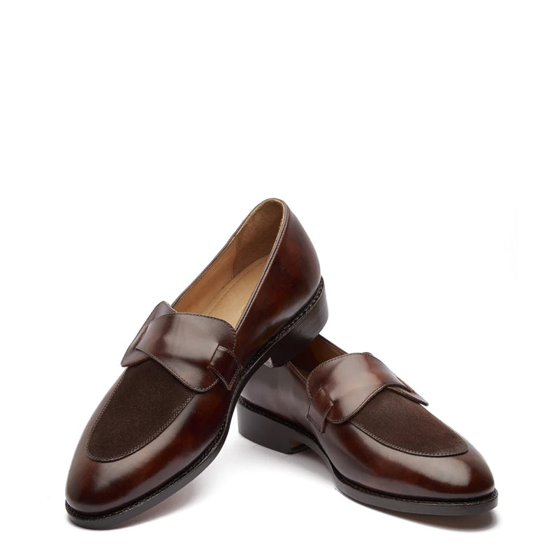 Penny Leather Solid Loafers For Men