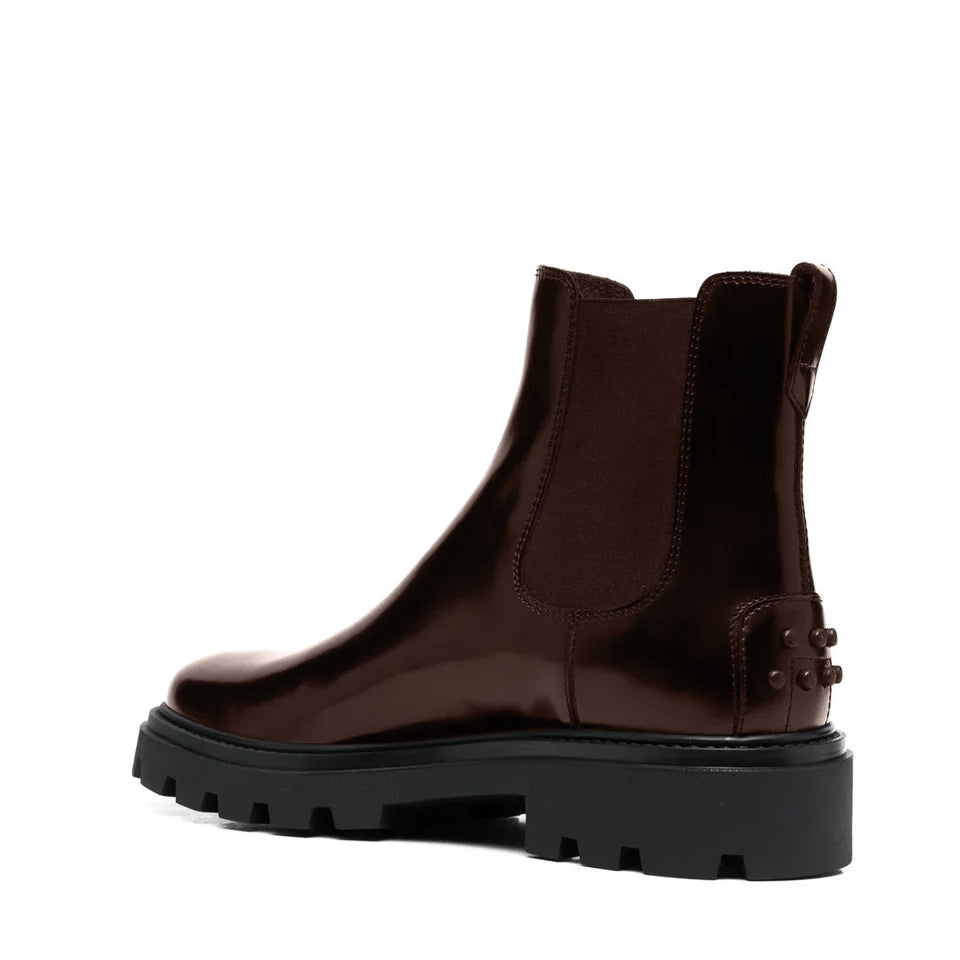 Chunky Sole Chelsea Boots