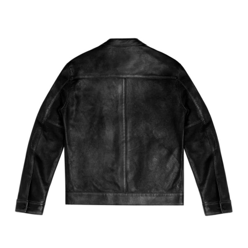 Pelle Scamosciata Jacket Black Matte