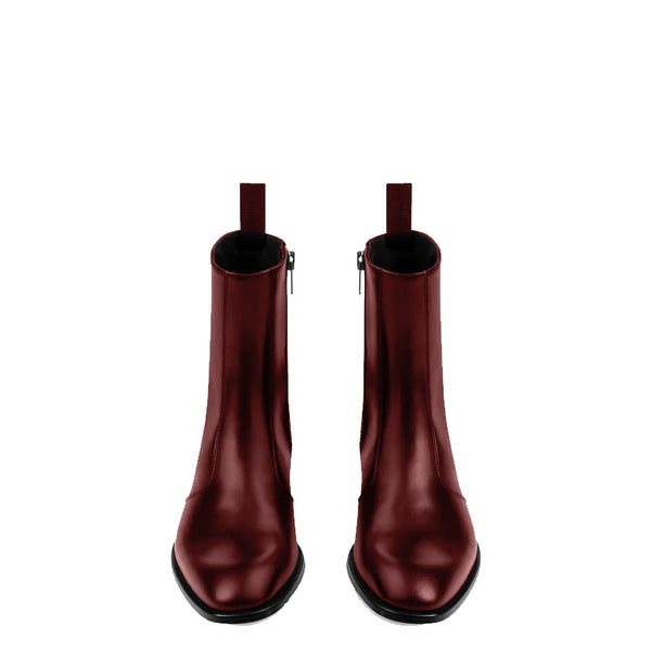 Side Zip Boot Leather