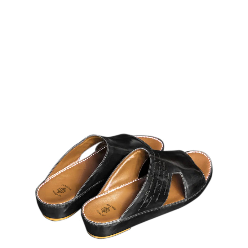 Open Toe Leather Comfort Arabic Sandal
