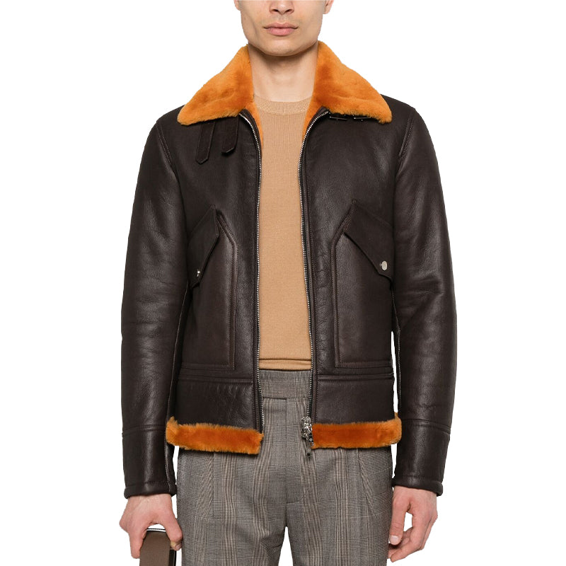 Quorix Leather Men Jacket