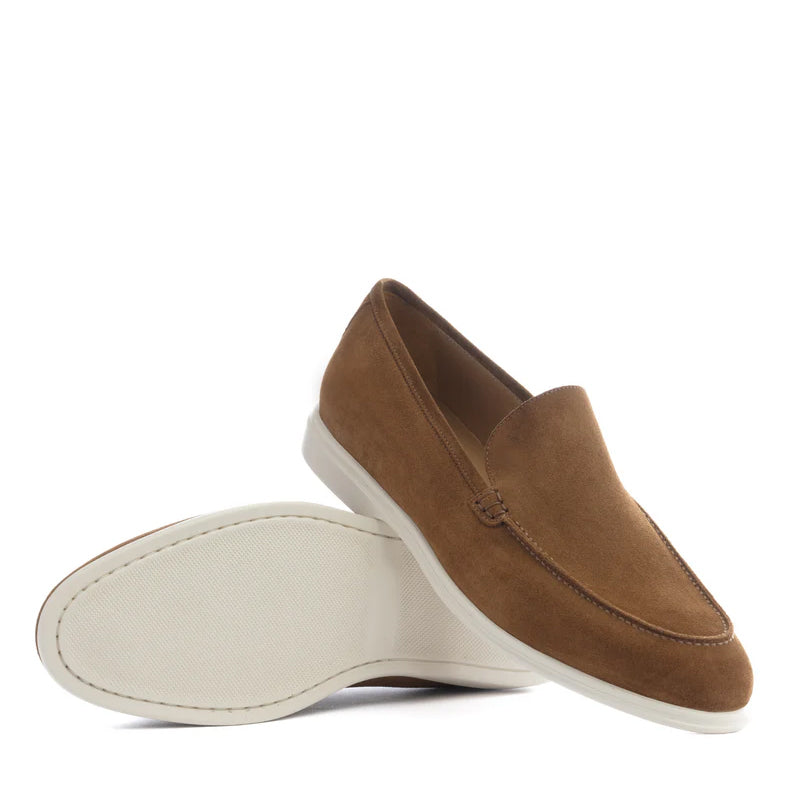 Men Suede Slip-On Leather Loafers
