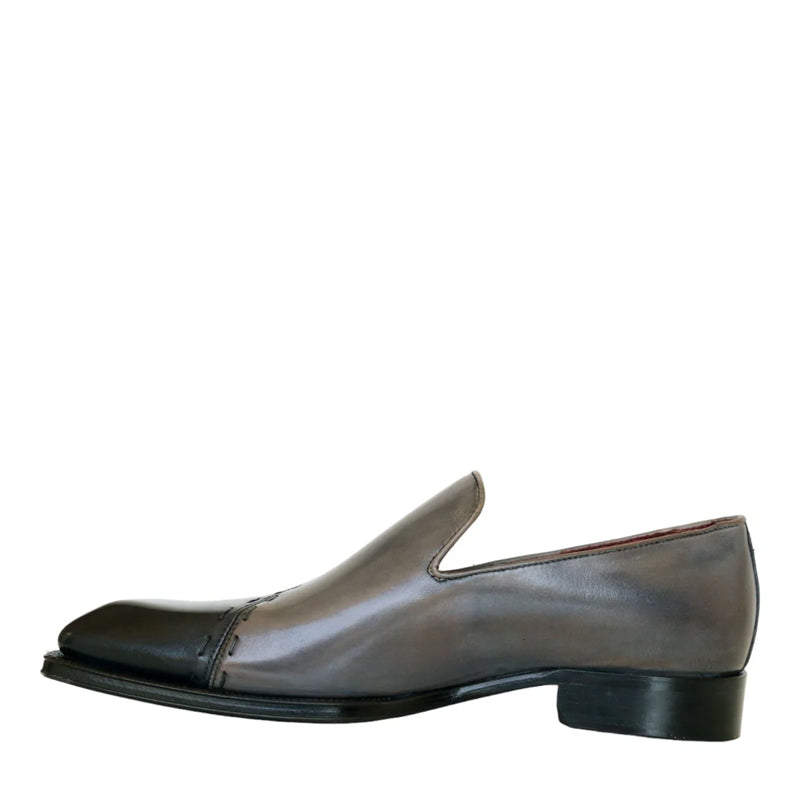 Calf-Skin Leather Loafers