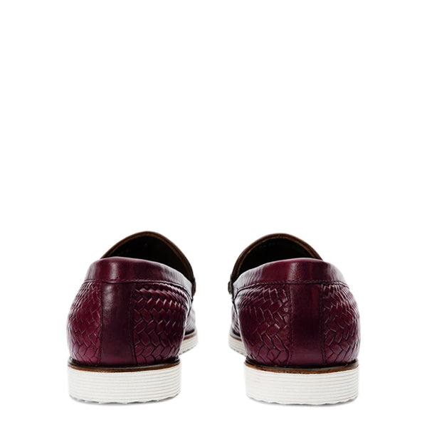 Leather Tassel Loafer for Men