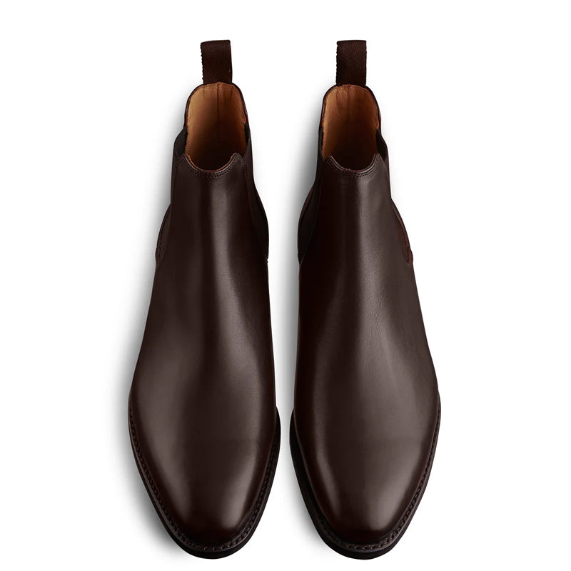 Luxury Polished Leather Handmade Chelsea Boot