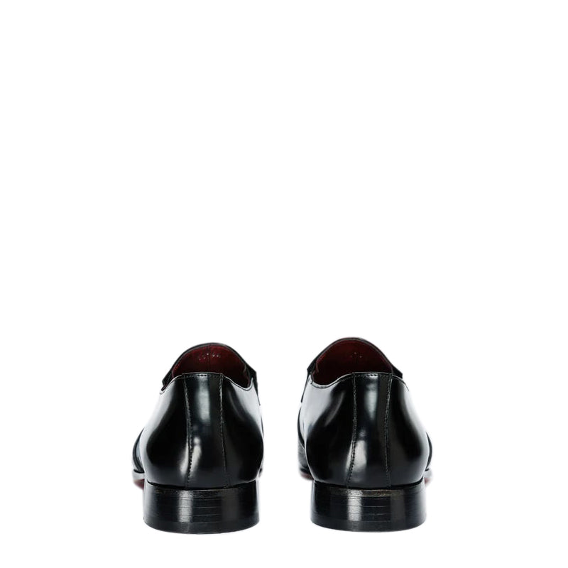 Leather Cap Toe Loafer Men Shoe