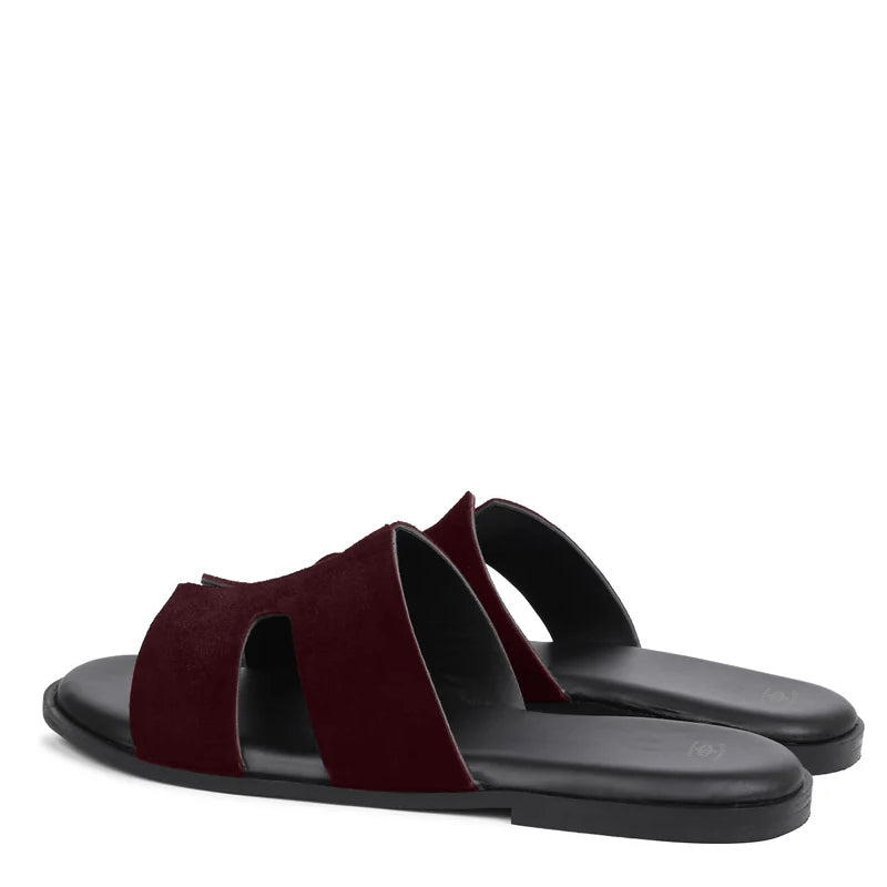 Suede H Style Slip On