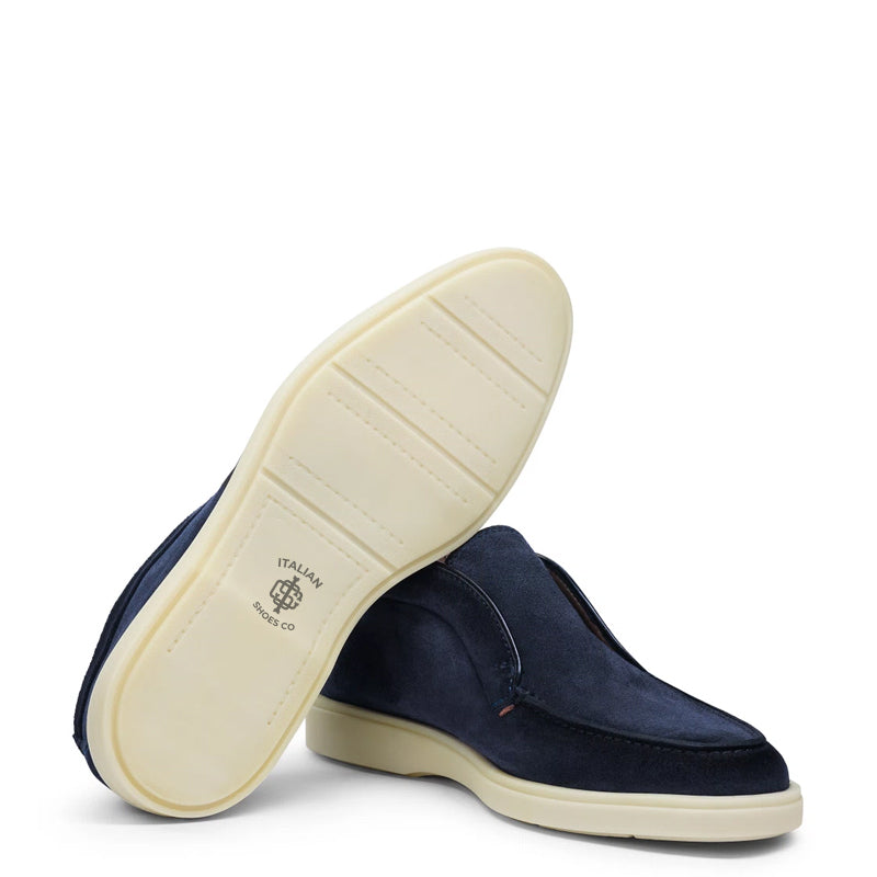 Burgundy Suede Loafer For Men