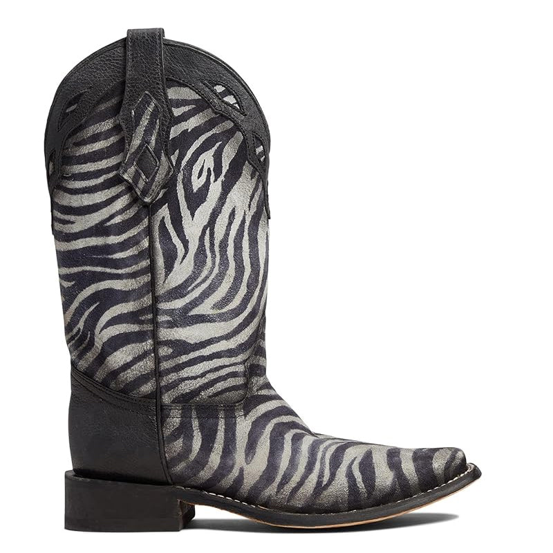 Zebrata Cowboy Boots