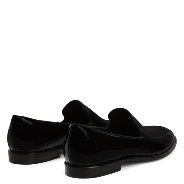Men Classic Patent Shiny Leather Loafer