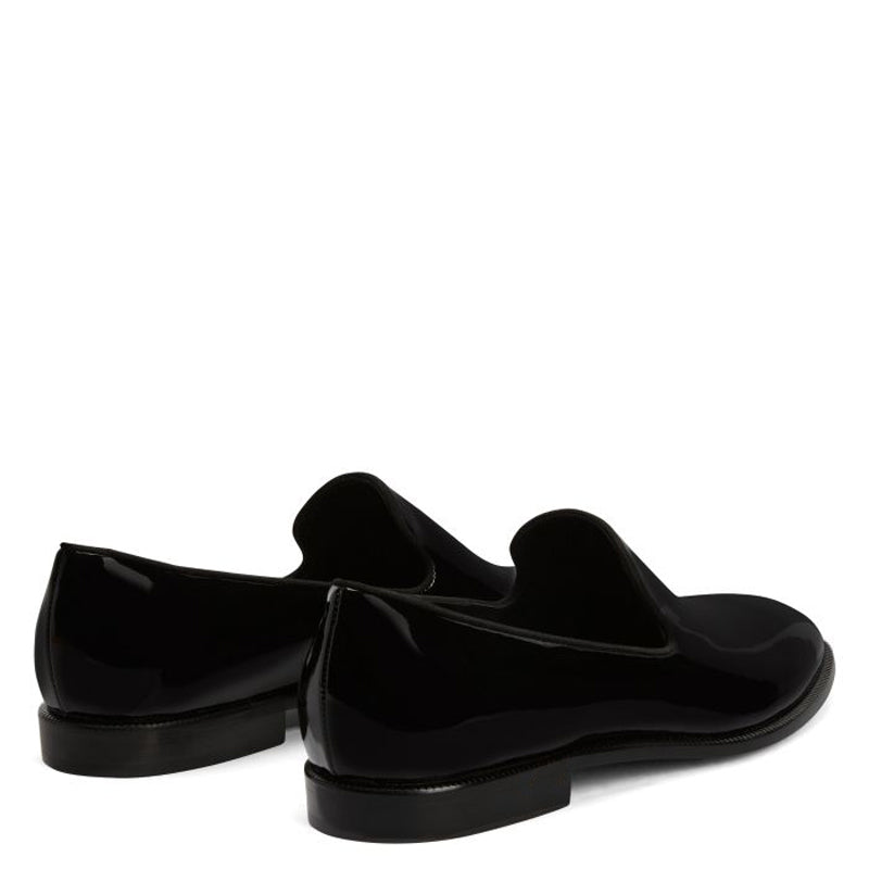Men Classic Patent Shiny Leather Loafer
