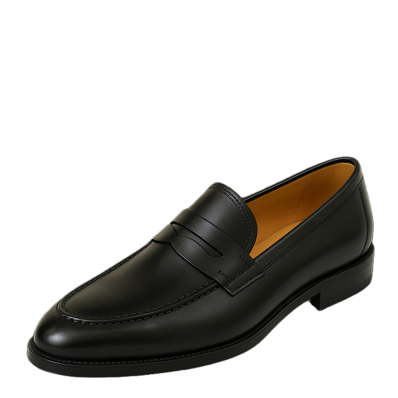 Luxury Sleek Penny Leather Loafer