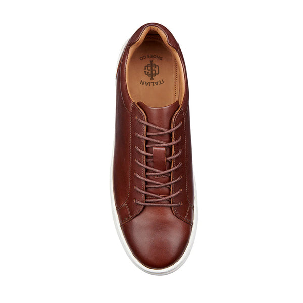 Handmade Leather Lace Up Sneaker