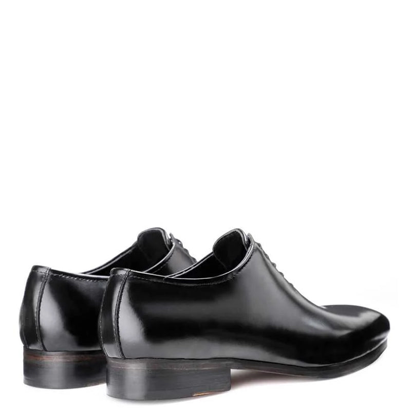 Patent Wholecut Shiny Leather Oxford Shoe