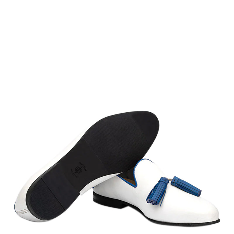 Pure Leather Stylish Tassel Loafer For Men