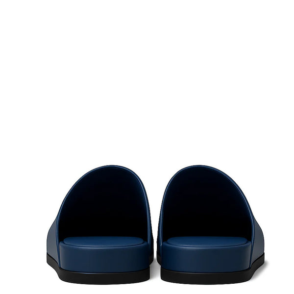 Luxe Leather Men Italian Mule