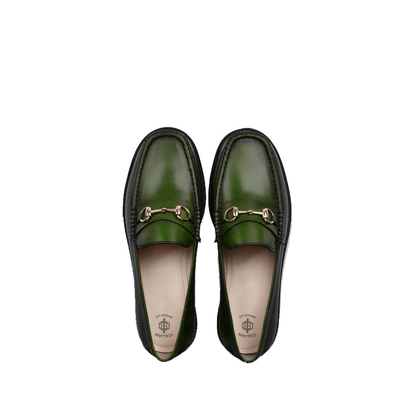 Alto Lite Bit Loafers Green