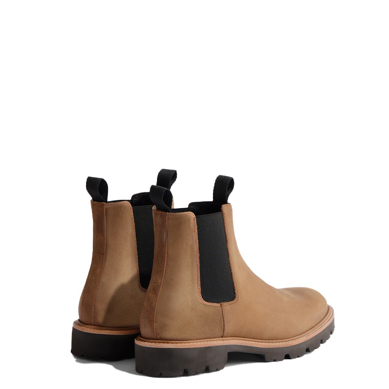 Mid Top Suede Premium Leather Chelsea Boot