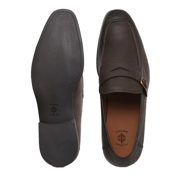 Men Textured Slip On Loafer