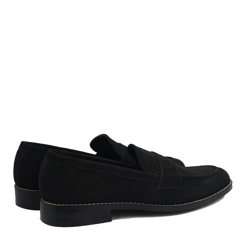 Baxton Suede Leather Loafers For Men