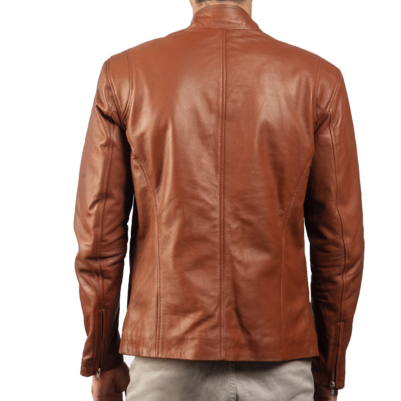 Rovian Leather Men Jacket