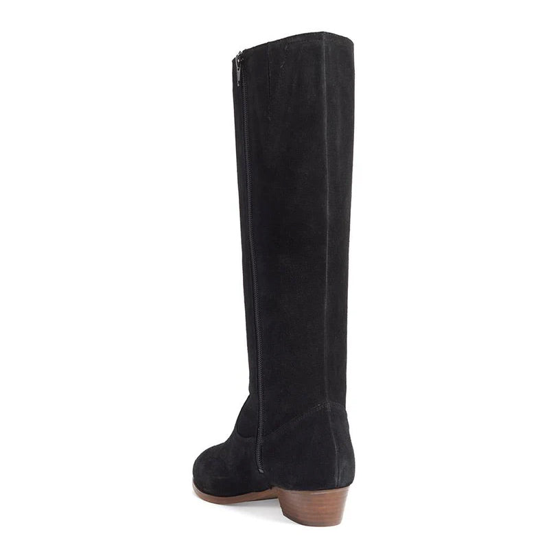 Leather Knee High Boots For Women