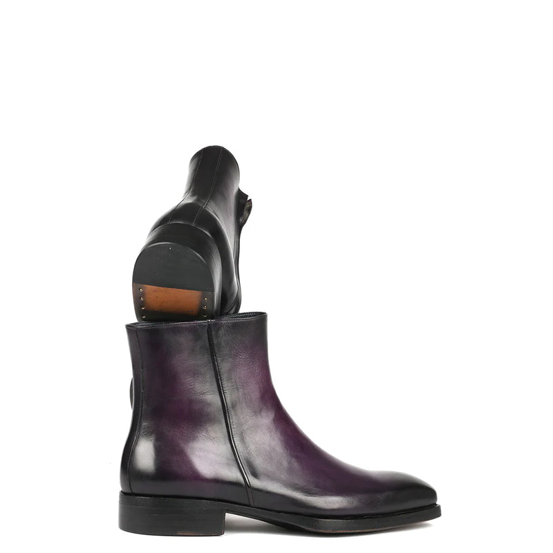 靴 real leather side zip boots Side Zipper Chelsea Boots