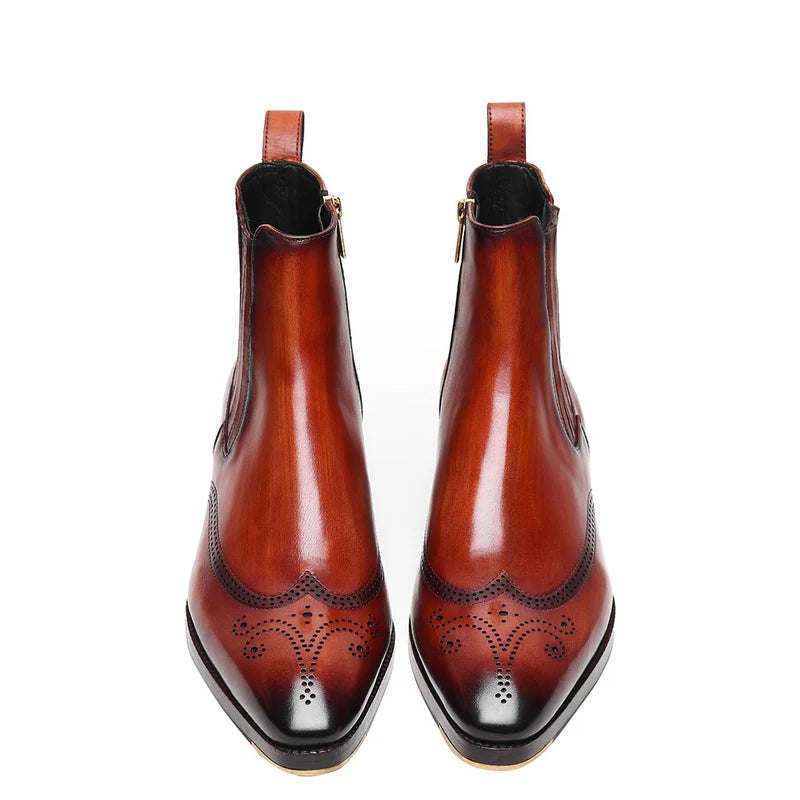 【SCENERITY】Side zipper Chelsea boots Side-Zip Chelsea - Custom Configuration