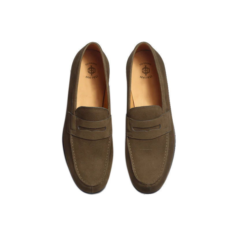 Suede Le Moc Loafers For Men