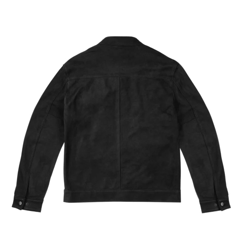 Pelle Scamosciata Jacket Black Matte