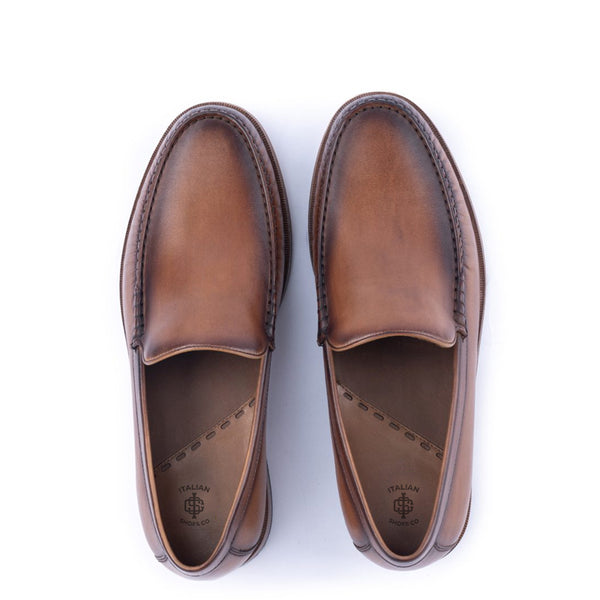 Premium Leather Semiformal Slip On Loafer