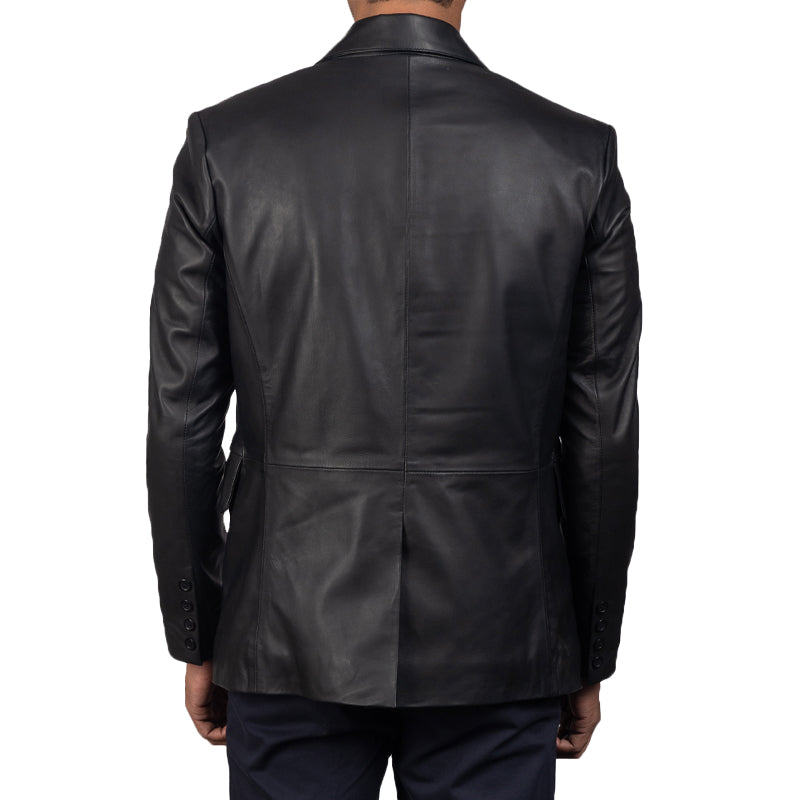 Astaire Leather Blazer