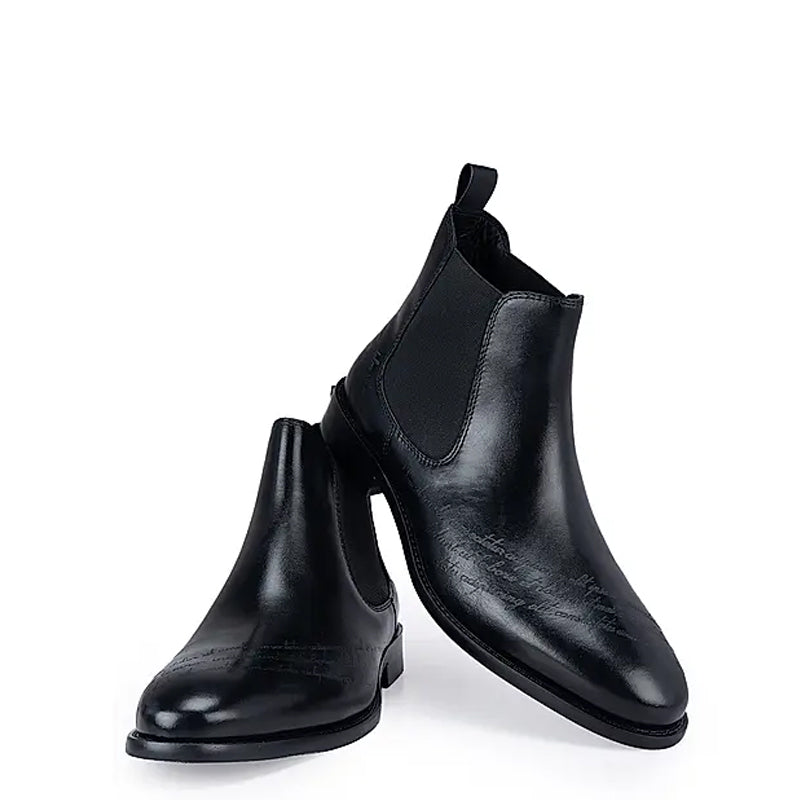 Premium Handmade Mid Top Leather Chelsea Boots