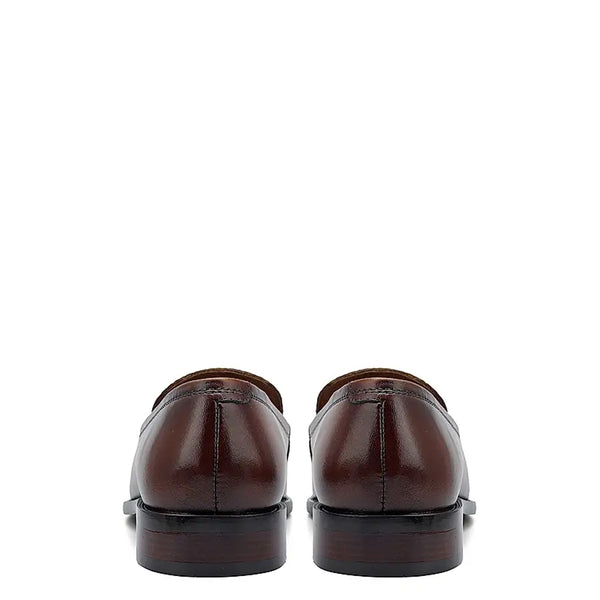 Men Handmade Textured Leather Formal Loafer