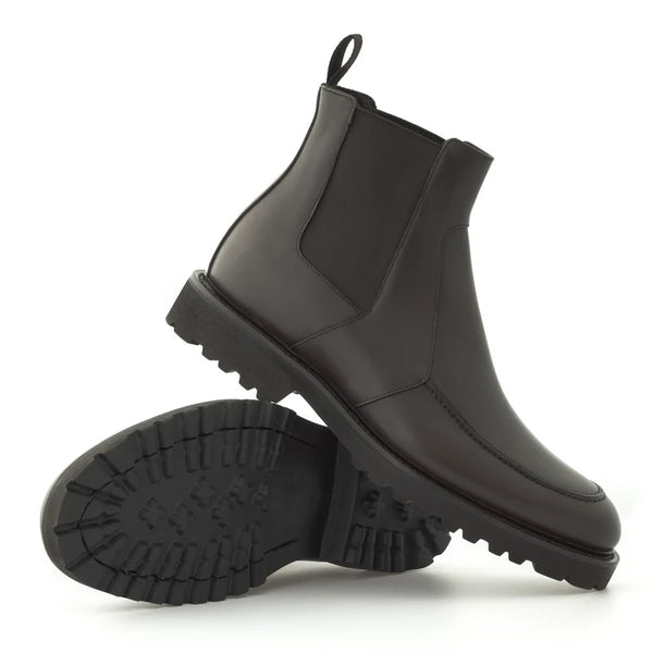 Men Handmade Classic Leather Chelsea Boot