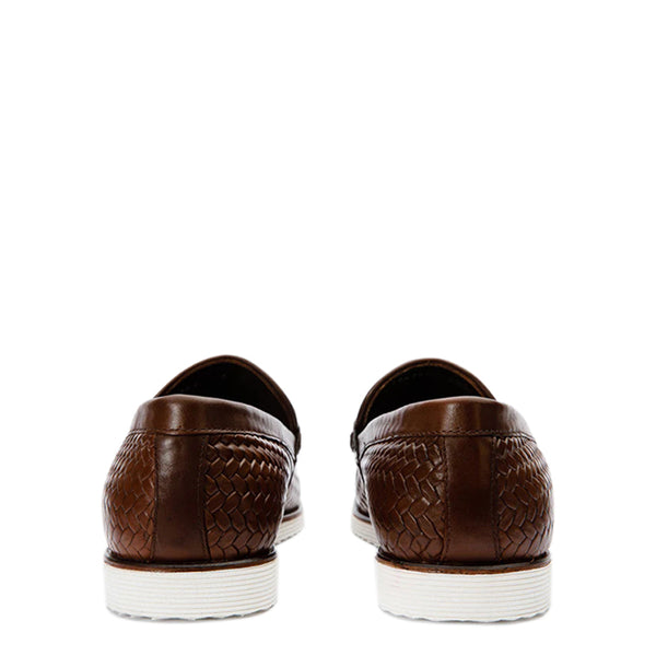 Leather Tassel Loafer for Men