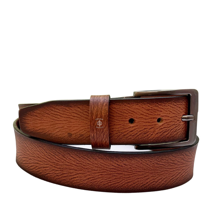 Unbridled Leather Belt Light Brown