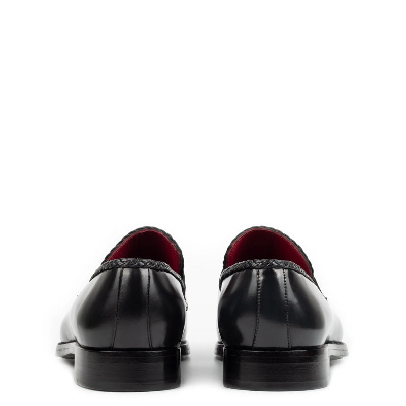 Men Formal Slip On Shiny Leather Loafers